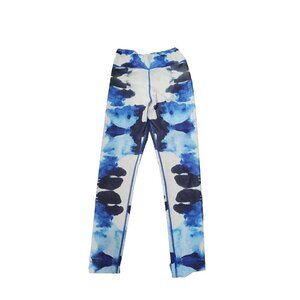 Sovi Leggings Blue Tie Dyed  Mid-rise UPF 50+ Women's Small